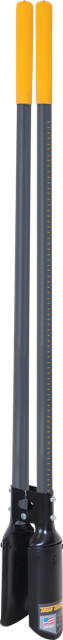 Post Hole Digger with Ruler Fiberglass Handle, 59 in.