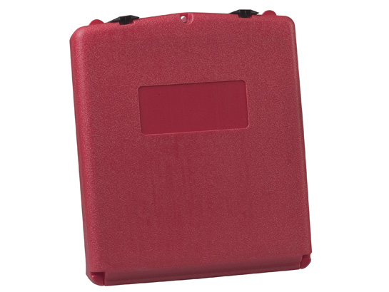 Justrite S23306 Polyethylene Lockable Front Storage Box for SDS Sheet with Single Pack, Medium