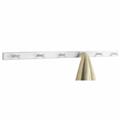 InterDesign 91529 6 Hook Wall Mounting Rack, White InterDesign 91529 6 Hook Wall Mounting Rack, White