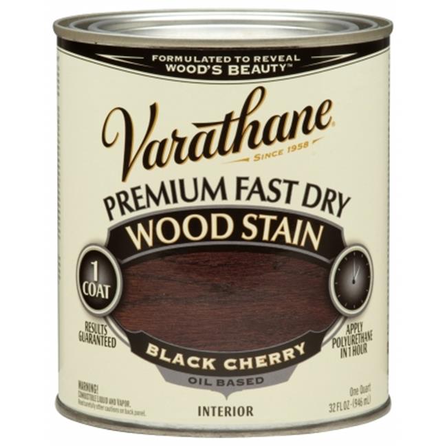 Varathane 262009 1 Quart Black Cherry Fast Dry Wood Stain