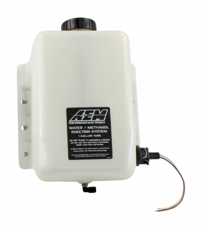 Picture of Aem Performance Electronics 30-3321 V2 Water & Methanol Injection 1 Gallon Tank Kit with Conductive Fluid Level Sensor