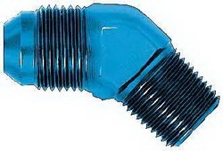 Picture of Aeroquip Eaton FBM2443 45 deg Male AN to Pipe Adapter