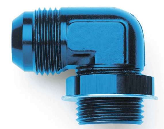 Low Profile 90 deg to Male 37 deg O-Ring Boss