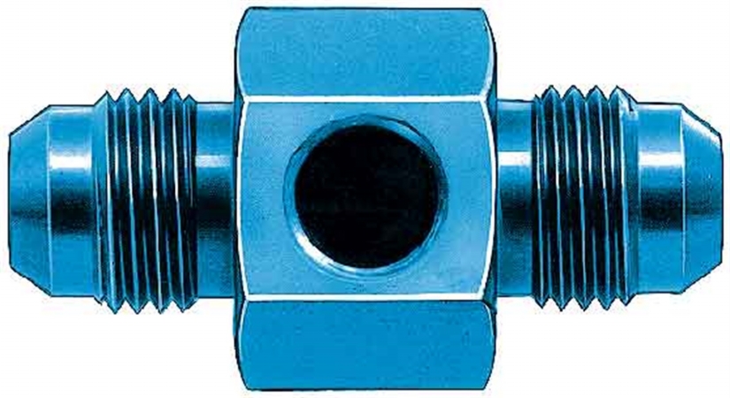 Adapter Fuel Pressure - Black -6 x -6 x 0.12