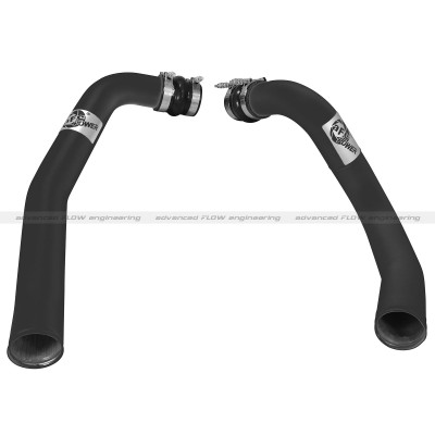 Afe Power 46-20094-B Blade Runner 3 in. Black Intercooler Hot & Cold Side Tubes with Couplings & Clamps for Ford Diesel Trucks 99-03 V8-7.3L