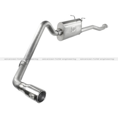 Picture of Afe Power 49-03042-1 Atlas 2.5 in. Cat-Back Aluminized Steel Exhaust System for Ford Ranger 98-11 L4-2.3L&#44; 2.5L - V6-3.0L&#44; 4.0L with Polished Tip