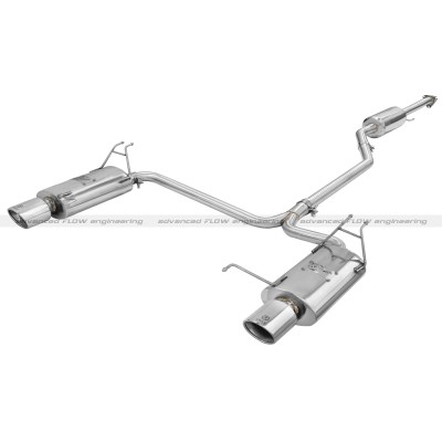 Afe Power 49-36612 304 Stainless Steel Cat-Back Exhaust with Polished Tips for Honda Accord Coupe 08-12 V6-3.5L