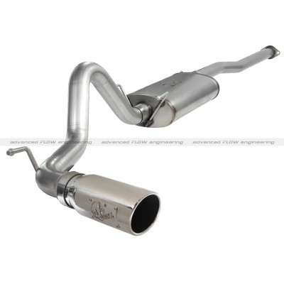 Picture of Afe Power 49-46022-P Mach Force-XP 3 in. Cat-Back Stainless Steel Exhaust System with Polished Tips for Toyota Tacoma 13-15 V6-4.0L