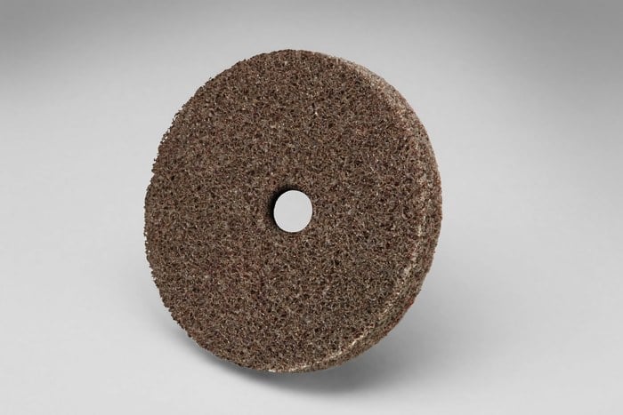 Abrasive 405-048011-15512 Scotch-Brite XL-UW Unitized Aluminum Oxide Medium Deburring Wheel - Medium Grade -  3M