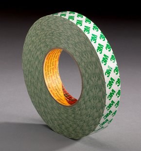 White Bonding Tape - 1 in. Width x 10.1 mil Thick - Glassine Paper Liner