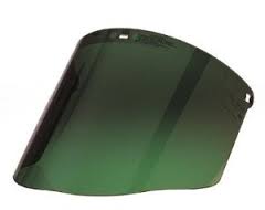 Picture of 3M Oh&Esd 247-82702-00000 Dark Green Polycarbonate Faceshield