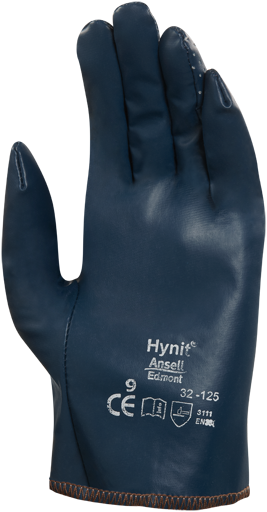 Picture of Ansell 012-32-125-9 Slip-On Cuff Nitrile Glove&#44; Size 9