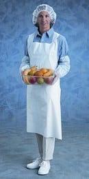 Picture of Ansell 012-56-230-28X46 28 x 46 in. Disposable Polyethylene Apron- Blue