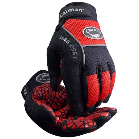 607-2951-L Mechanic Glove Silicon Grip - Large