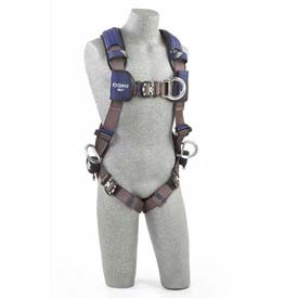 ExoFit(TM) X300 Fall Protection Harness, S, 420 lb, Quick-Connect Chest/ Quick-Connect Leg Straps