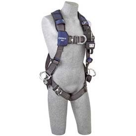 ExoFit(TM) X300 Fall Protection Harness, M, 420 lb, Quick-Connect Chest/ Quick-Connect Leg Straps