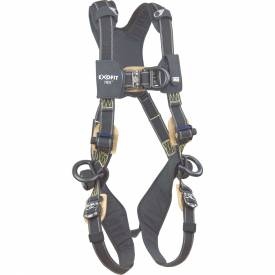 ExoFit NEX(TM) Arc Flash Full Body Harness, M, 420 lb., Quick-Connect Chest/