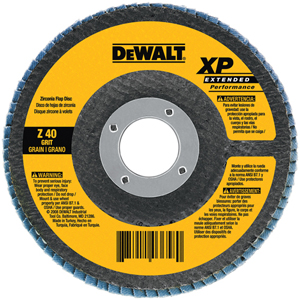 DEWALT 4-1/2-Inch x 5/8-Inch-11 60 Grit Flap Disc - DW8255