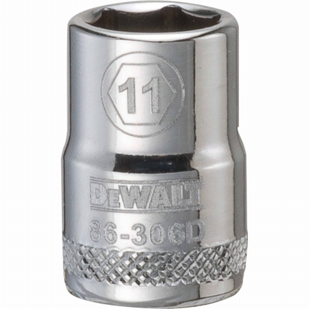 Picture of Dewalt 115-DWMT86306OSP Metric 6 Point 0.38 in. Drive Socket - 11 mm.