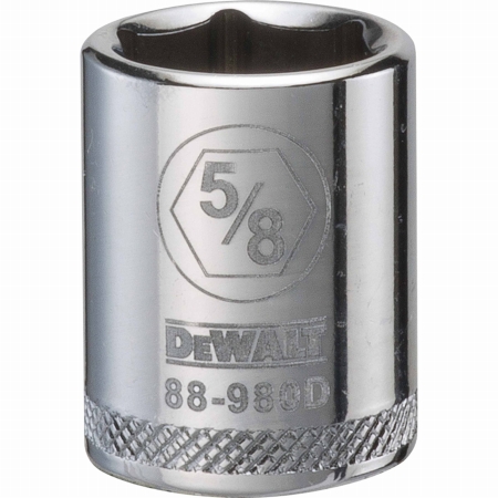 Picture of Dewalt 115-DWMT88980OSP 0.38 in. Driver Socket - 6 Point- 0.63 in. SAE