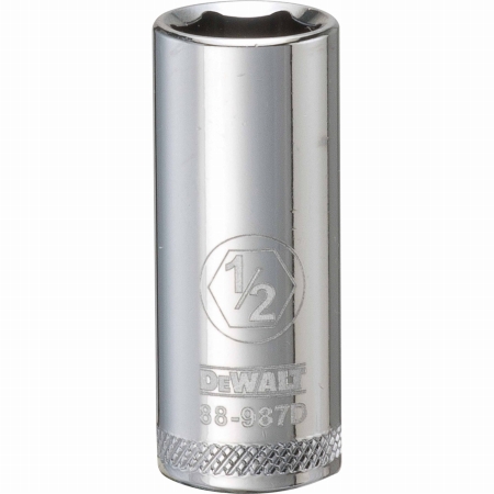 Picture of Dewalt 115-DWMT88987OSP 0.38 in. Driver Deep Socket - 6 Point- 0.5 in. SAE