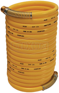 25 in. x 12 ft. Coil-Chief Self-Storing Hose With Fittings -  ProtectionPro, PR1116407