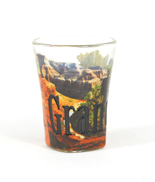 Picture of Americaware SGGRC01 Grand Canyon Full Color  Etched  Shot Glass