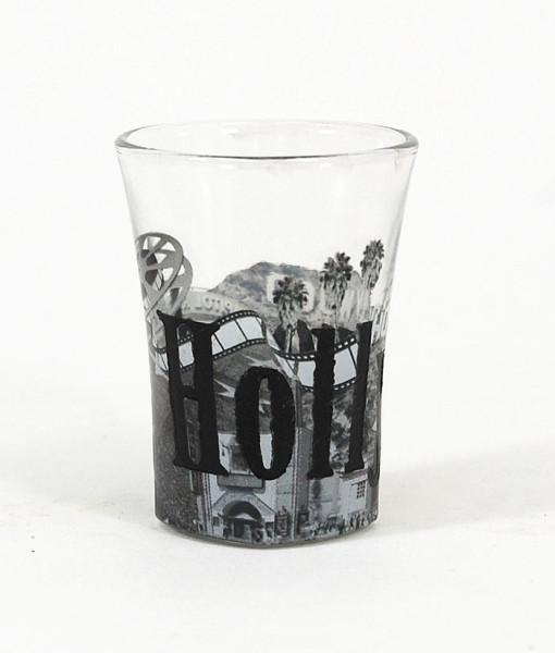 Picture of Americaware SGHWC01 Hollywood Duo Tone Etched Shot Glass