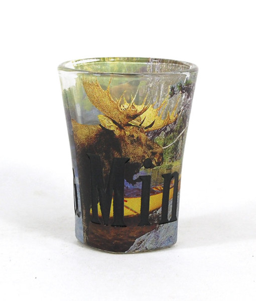 Picture of Americaware SGMNN01 Minnesota Full Color  Etched  Shot Glass
