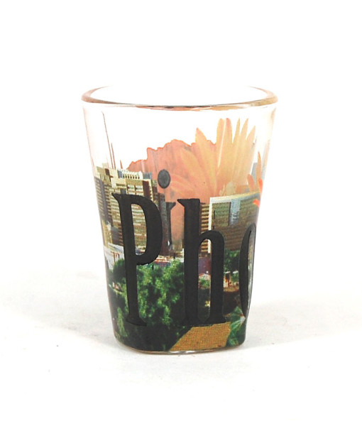 Picture of Americaware SGPHX01 Phoenix Full Color Etched  Shot Glass
