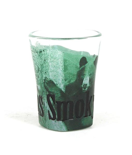 Picture of Americaware SGSMT01 Smoky Mountains Duo Tone Etched Shot Glass