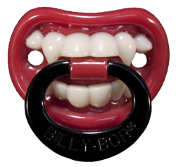 Picture of Billy Bob Teeth 90076 Little Vampire Pacifier