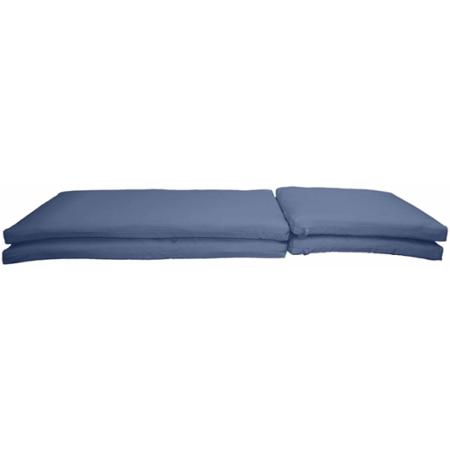 Picture of Bellini Home and Gardens PU2374B2018 2 Pack Sunbrella Designer Chaise Lounge Cushions- Knife Edge- Canvas Navy