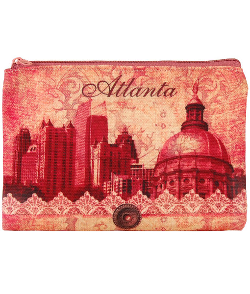 Picture of Americaware ZPATL01 Atlanta Rose Skyline Zip Pouch