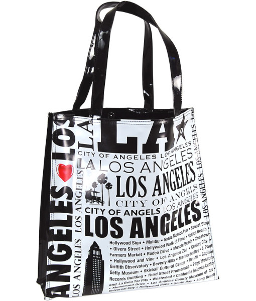 Picture of Americaware VTBLAC01 Los Angeles Vinyl Cosmo Bag
