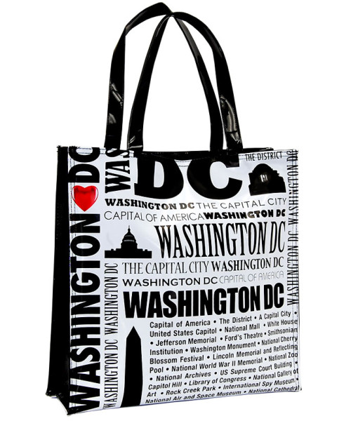 Picture of Americaware VTBWDC01 Washington DC Vinyl Cosmo Bag
