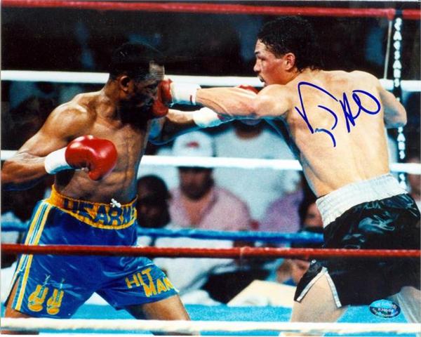Boxing Virgil Hill ed 8 x 10 in. Photo