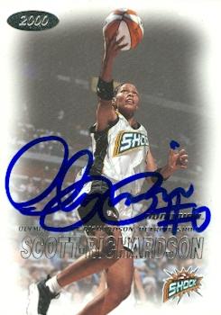 Picture of Autograph 118828 Detroit Shock- Wnba 2000 Fleer Skybox No. 54 Olympia Scott-Richardson Autographed Basketball Card