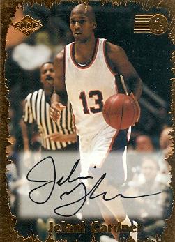 Picture of Autograph 119260 Pepperdine 1999 Collectors Edge No. Rr-17 Rookie Jelani Gardner Autographed Basketball Card