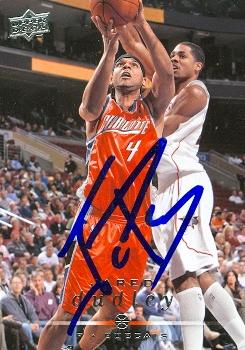 Picture of Autograph 119272 Phoenix Suns 2008 Upper Deck No. 17 Jared Dudley Autographed Basketball Card