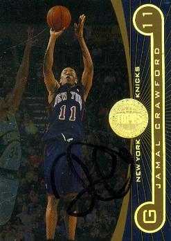 Picture of Autograph 119278 New York Knicks 2006 Topps First Row No. 18 Jamal Crawford Autographed Basketball Card