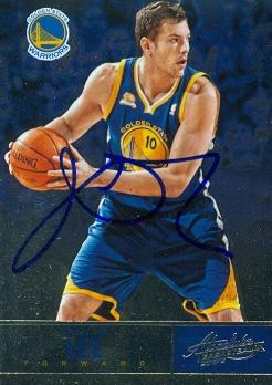 Picture of Autograph 119281 Golden State Warriors 2012 Panini Absolute No. 72 David Lee Autographed Basketball Card