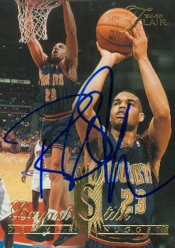 Picture of Autograph 119306 Denver Nuggets 1995 Fleer Flair No. 209 Bryant Stith Autographed Basketball Card