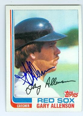 119709 Boston Red Sox 1982 Topps No. 686 Gary Allenson ed Baseball Card
