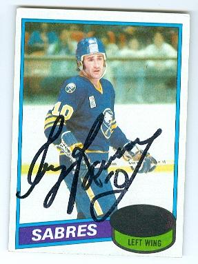 Picture of Autograph 120557 Buffalo Sabres 1980 Topps No. 13 Black Craig Ramsay Autographed Hockey Card