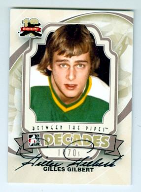 Picture of Autograph 122016 Minnesota North Stars 2012 in The Game No. 119 Gilles Gilbert Autographed Hockey Card