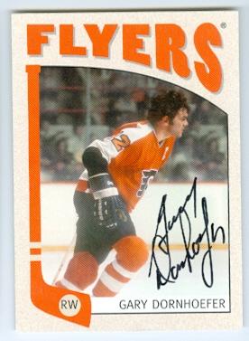 Picture of Autograph 121944 Philadelphia Flyers 2005 in The Game No. 418 Gary Dornhoefer Autographed Hockey Card