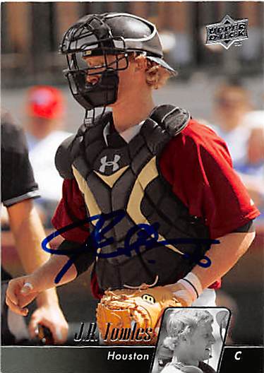 122907 Houston Astros 2010 Upper Deck No. 231 JR Towles ed Baseball Card