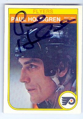 Picture of Autograph 123742 Philadelphia Flyers 1982 O Pee Chee No. 251 Paul Holmgren Autographed Hockey Card