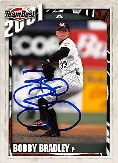 Pittsburgh Pirates Ft 2001 Team Best No. 15 Bobby Bradley ed Baseball Card